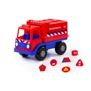 Brandweer shape-and-sort truck